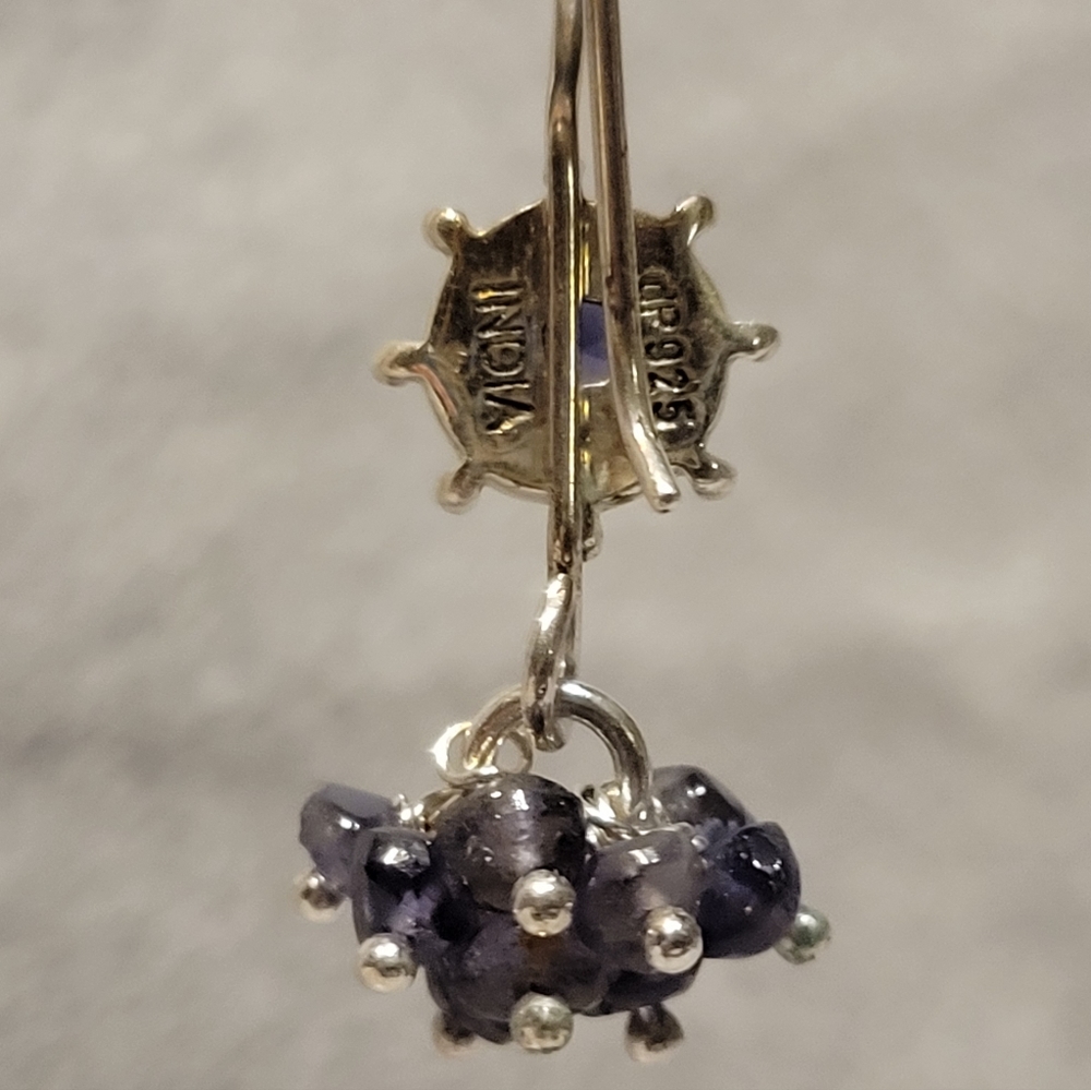 Beautiful Dave Paulus amethyst earrings - Picture 3 of 5